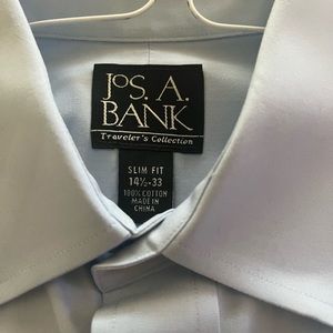 Traveler Collection Slim Fit Solid Dress Shirt